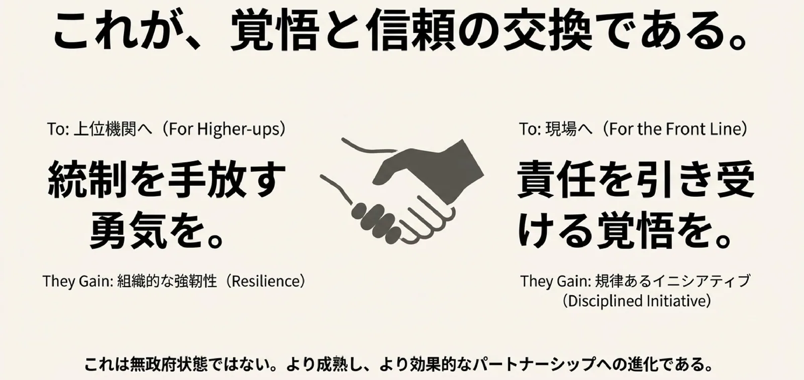 計画は崩壊 現場の羅針盤