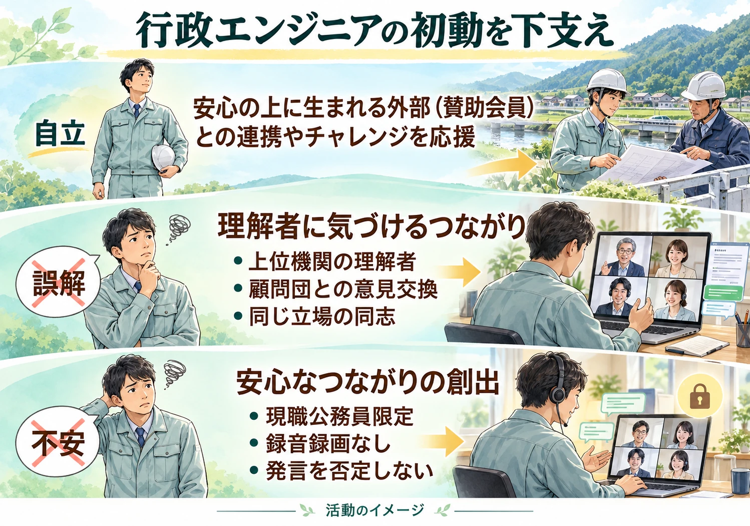 行政エンジニアの初動を下支え