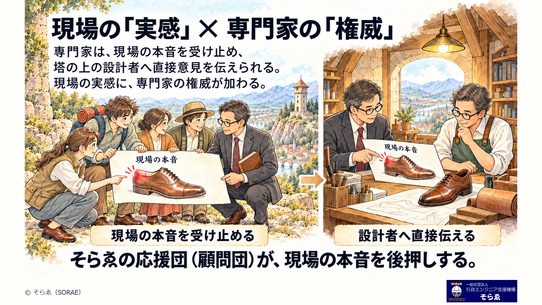 現場の実感と専門家の権威
